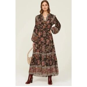 Sea New York Floral Boho Maxi Dress